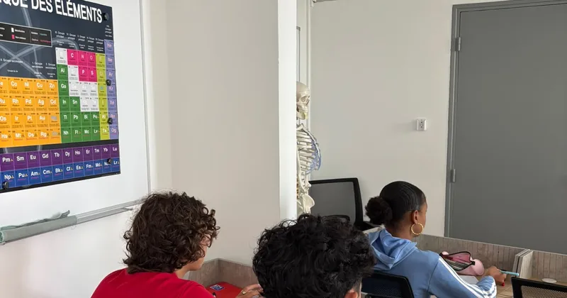 Étudiants au travail sur la plateforme MediBox